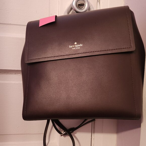 NWT Kate Spade  Backpack Megyn Somerville road chcltchery Burgundy Backpack - Picture 15 of 16
